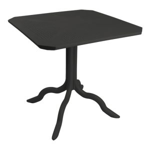 253 000116 5 Icon pakoworld PP table in anthracite color 80x80x74.5cmOutdoor furniture > Garden dining sets
