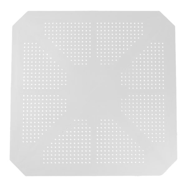 253 000118 2 4 Icon pakoworld PP table in white color 80x80x74.5cmOutdoor furniture > Garden dining sets