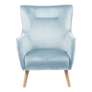 255 000052 2 2 Armchair Insicive pakoworld velvet mint-natural leg 72x89x105cmSPRING OFFERS
