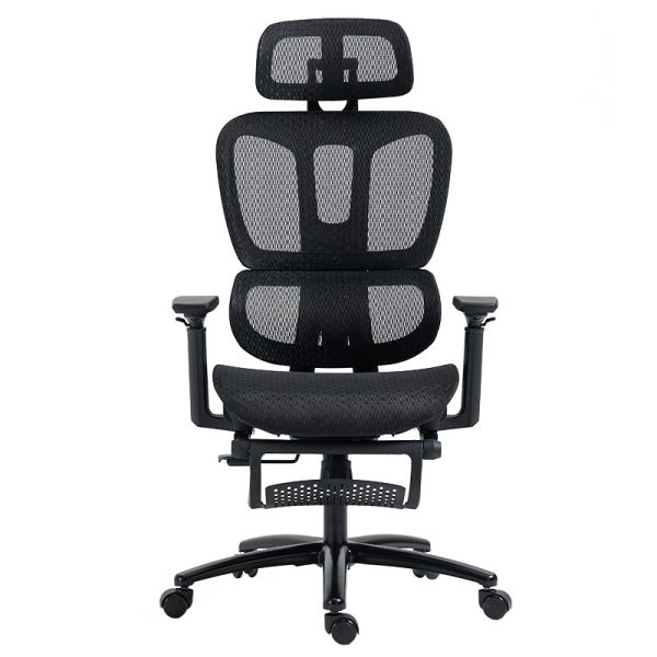 256 000001 4 3 Office chair manager with footrest Verdant pakoworld Premium Quality mesh blackOffice furniture > Labor office chairs