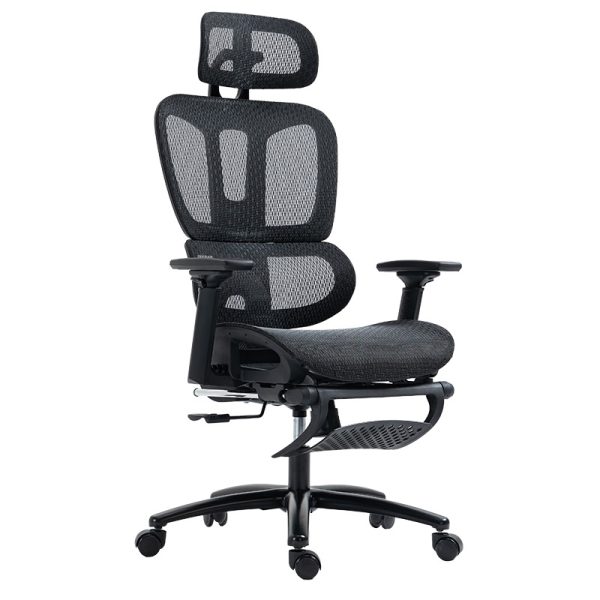 256 000001 6 Office chair manager with footrest Verdant pakoworld Premium Quality mesh blackOffice furniture > Labor office chairs