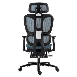 256 000002 2 9 Office chair manager with footrest Verdant pakoworld Premium Quality mesh blueOffice furniture > Labor office chairs