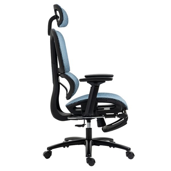 256 000002 3 9 Office chair manager with footrest Verdant pakoworld Premium Quality mesh blueOffice furniture > Labor office chairs