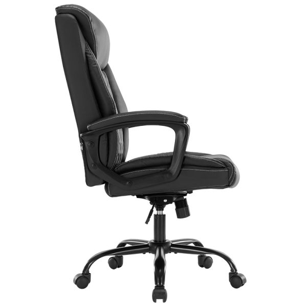 256 000005 2 5 Office chair manager Victory pakoworld pu blackOffice furniture > Labor office chairs