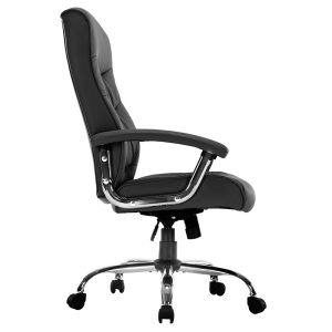 256 000009 2 4 Office chair manager Primrose pakoworld pu blackOffice furniture > Labor office chairs