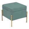 257 000016 7 Armchair Malu pakoworld velvet rotten apple-golden metal leg 84x79x76cmSPRING OFFERS