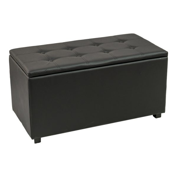 257 000026 9 Stool-trunk Corben pakoworld pu 86x43x45cmIndoor furniture > Stools