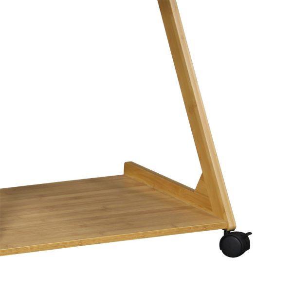 260 000004 2 4 End table Fit pakoworld MDF natural 50x39x59cmIndoor furniture > Tables auxiliary