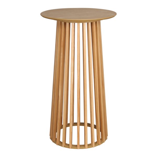 260 000022 10 Bar table Domonic pakoworld mdf natural D60x105cmIndoor furniture > Dining Tables