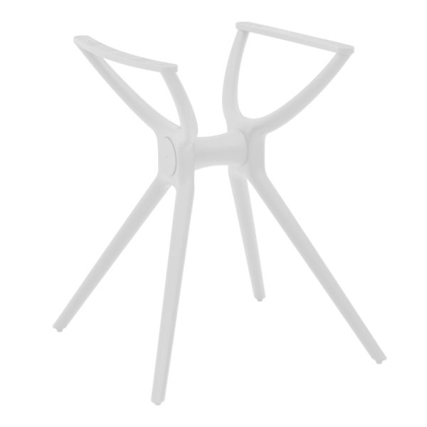 262 000040 5 Table bash Herno pakoworld white pp 60x61x73cmProfessional furniture > Table Bases