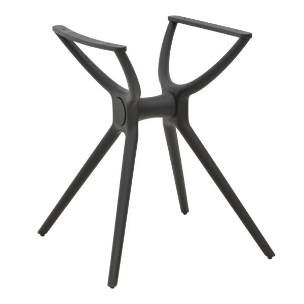 262 000041 4 Table bash Herno pakoworld black pp 60x61x73cmProfessional furniture > Table Bases
