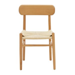 263 000001 3 6 Chair Thomas pakoworld natural beech wood-natural rope 44x36x79cmBOHO CHIC > Chairs and Armchairs