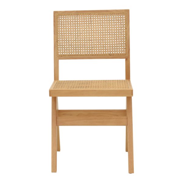 263 000023 3 8 Chair Winslow pakoworld natural rubberwood 45x56x82cmBOHO CHIC > Chairs and Armchairs