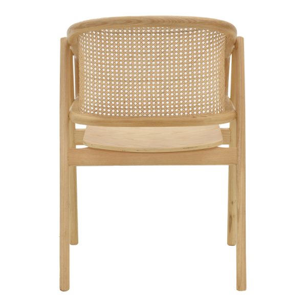 263 000028 4 5 Wenzy armchair pakoworld natural solid wood toon 58x58x82cmBOHO CHIC > Chairs and Armchairs
