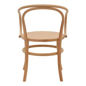 263 000029 4 5 Armchair Verfie pakoworld natural color beech wood 55x50x83cmBOHO CHIC > Chairs and Armchairs