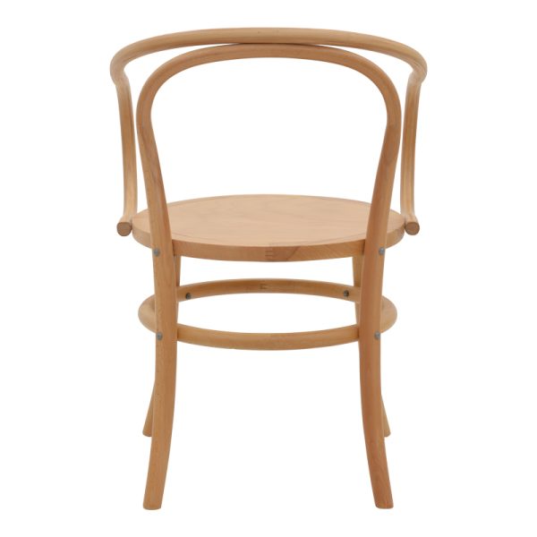 263 000029 4 5 Armchair Verfie pakoworld natural color beech wood 55x50x83cmBOHO CHIC > Chairs and Armchairs