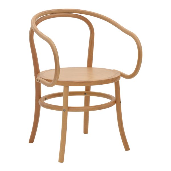 263 000029 8 Armchair Verfie pakoworld natural color beech wood 55x50x83cmBOHO CHIC > Chairs and Armchairs