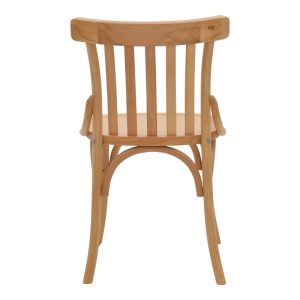 263 000033 4 3 Chair Flisbie pakoworld natural beech wood 46x48x86cmBOHO CHIC > Chairs and Armchairs