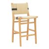 263 000034 7 Acapulco table pakoworld black metal - pe rattan in black shade D50x50cmBOHO CHIC > Coffee Tables