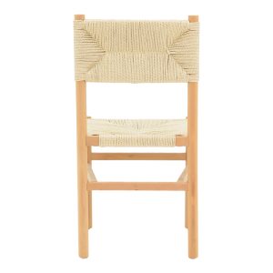 263 000042 4 2 Oarvine chair pakoworld natural rubberwood-natural rope 46x52x88cmBOHO CHIC > Chairs and Armchairs