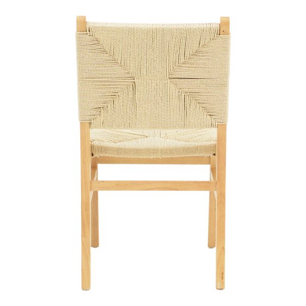 263 000044 4 2 Arten pakoworld chair rope-rubberwood in natural color 60x55x85cmBOHO CHIC > Chairs and Armchairs