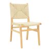 263 000044 5 Polisin pakoworld armchair rope-rubberwood in natural color 55x80x77cmBOHO CHIC > Chairs and Armchairs