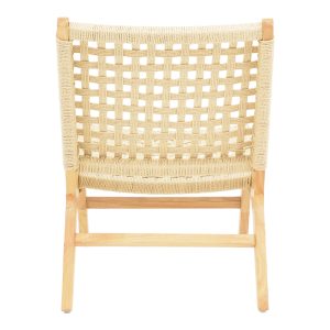 263 000045 4 4 Polisin pakoworld armchair rope-rubberwood in natural color 55x80x77cmBOHO CHIC > Chairs and Armchairs