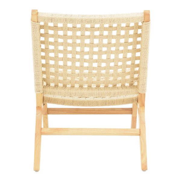 263 000045 4 4 Polisin pakoworld armchair rope-rubberwood in natural color 55x80x77cmBOHO CHIC > Chairs and Armchairs