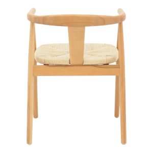 263 000048 4 7 Gernine armchair pakoworld solid beech wood and rope in natural shade 56x49x73cmBOHO CHIC > Chairs and Armchairs