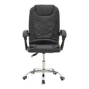 270 000021 3 12 Office chair manager Kardi pakoworld black pu 66x64x117cmOffice furniture > Manager office chairs