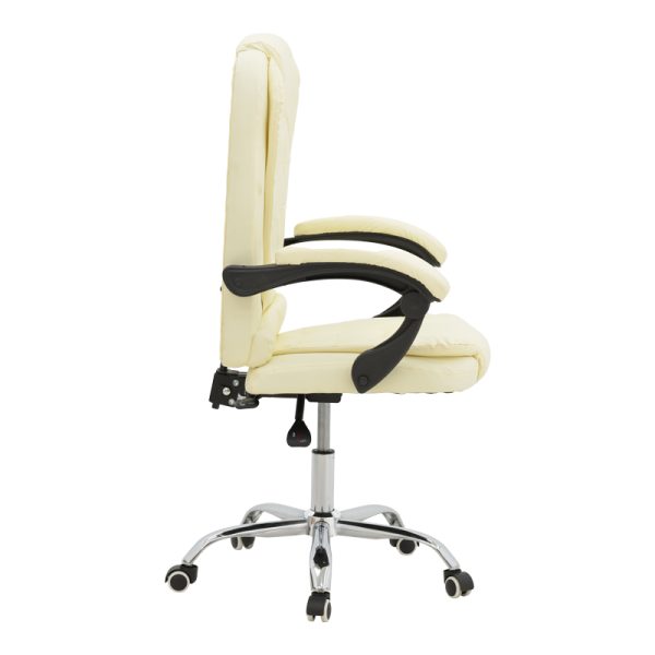 270 000023 2 2 Office chair manager Kardi pakoworld beige pu 66x64x117cmSPRING OFFERS