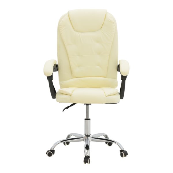 270 000023 3 2 Office chair manager Kardi pakoworld beige pu 66x64x117cmSPRING OFFERS