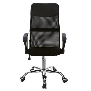 274 000005 3 15 Manager office chair Joel I pakoworld fabric mesh black 60x60x109-118cmOffice furniture > Manager office chairs