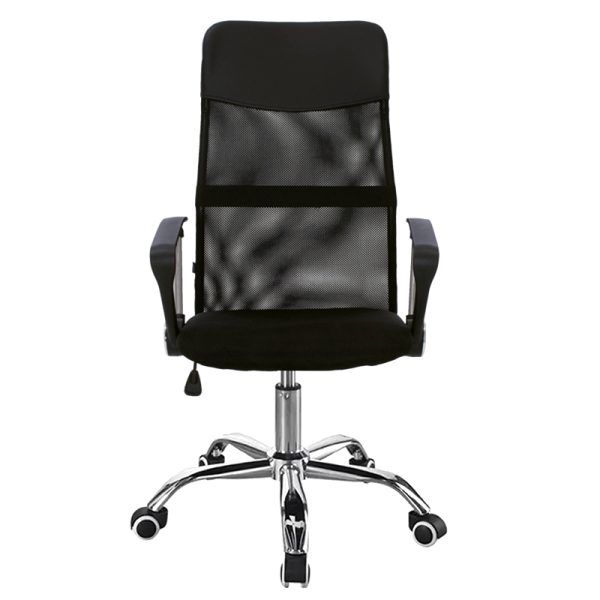 274 000005 3 15 Manager office chair Joel I pakoworld fabric mesh black 60x60x109-118cmOffice furniture > Manager office chairs