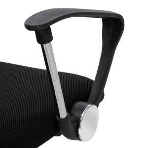 274 000006 4 6 Manager office chair Joel I pakoworld fabric mesh black-red 60x60x109-118cmOffice furniture > Manager office chairs