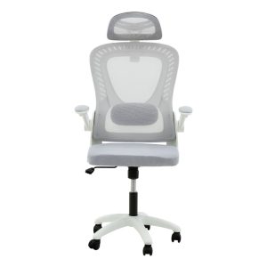 275 000004 4 13 Office chair manager Delilah pakoworld mesh light greyOffice furniture > Labor office chairs