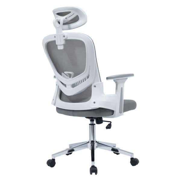275 000005 2 9 Office chair manager Ignatius pakoworld mesh light greyOffice furniture > Manager office chairs
