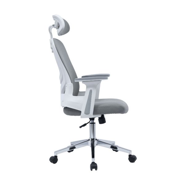 275 000005 3 9 Office chair manager Ignatius pakoworld mesh light greyOffice furniture > Manager office chairs