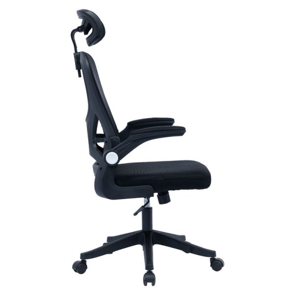 275 000007 3 13 Office chair manager Anthony pakoworld mesh blackOffice furniture > Manager office chairs