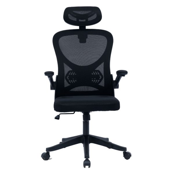 275 000007 4 13 Office chair manager Anthony pakoworld mesh blackOffice furniture > Manager office chairs