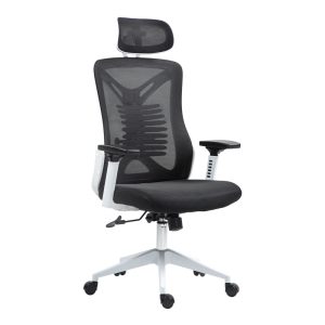 275 000016 8 Office chair manager Andrew pakoworld mesh black color 65x61x125cmOffice furniture > Manager office chairs