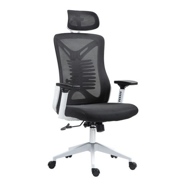 275 000016 8 Office chair manager Andrew pakoworld mesh black color 65x61x125cmOffice furniture > Manager office chairs
