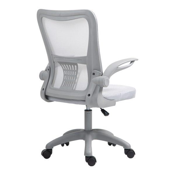 275 000017 2 12 Work chair manager Annalise pakoworld mesh grey 57χ53χ100cmOffice furniture > Labor office chairs