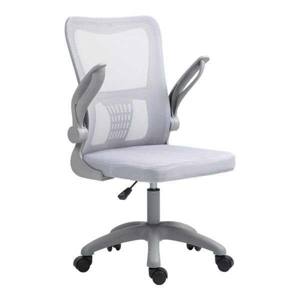 275 000017 3 12 Work chair manager Annalise pakoworld mesh grey 57χ53χ100cmOffice furniture > Labor office chairs