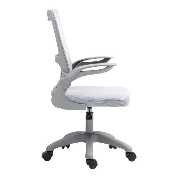 275 000017 4 12 Work chair manager Annalise pakoworld mesh grey 57χ53χ100cmOffice furniture > Labor office chairs