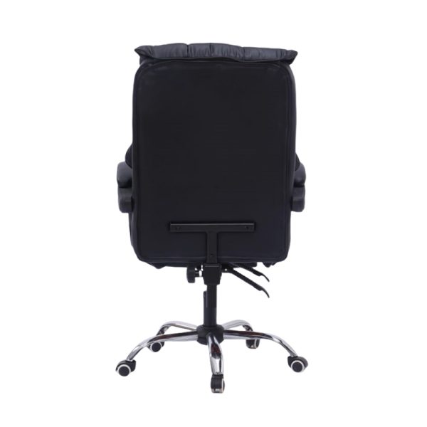 277 000012 4 7 Director's office chair with footrest Dietina pakoworld pu in black color 60x50x105-115cmOffice furniture > Labor office chairs