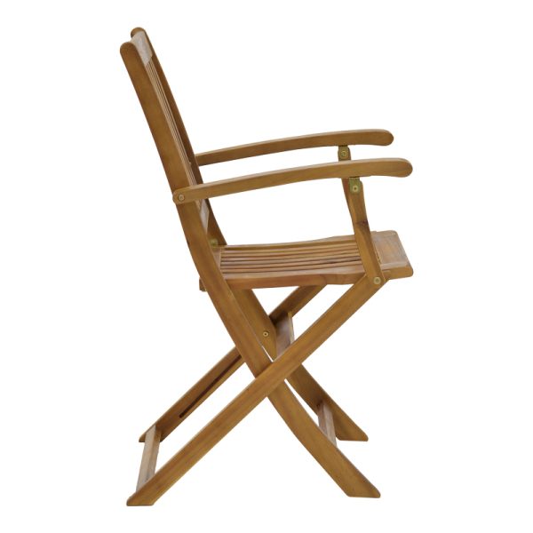 282 000011 2 4 Joter pakoworld folding armchair natural acacia wood 53x60x90cmOutdoor furniture > Garden armchairs