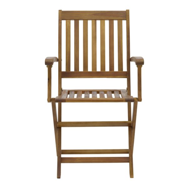 282 000011 3 4 Joter pakoworld folding armchair natural acacia wood 53x60x90cmOutdoor furniture > Garden armchairs