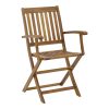 282 000011 7 Armchair Pomedon pakoworld stackable white metal 56x64x87cmOutdoor furniture > Garden armchairs