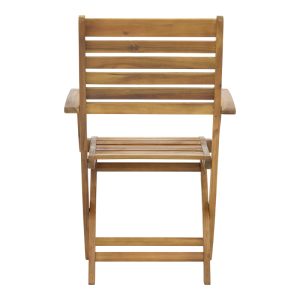 282 000015 4 2 Recofly pakoworld folding armchair natural acacia wood 52x53x85cmOutdoor furniture > Garden armchairs